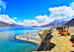 Nubra to Pangong Lake via Shyok Route (Approx. 200 km / 6–7 hours)